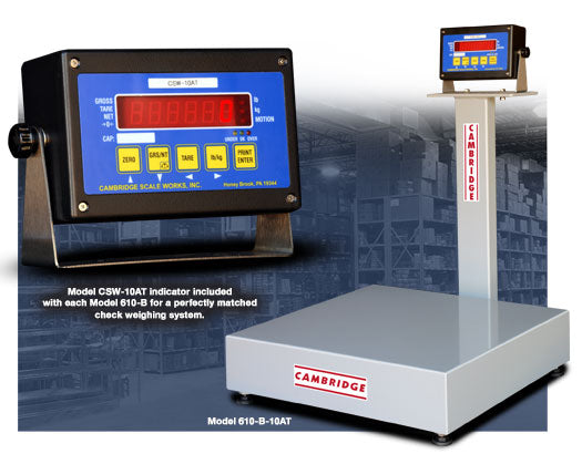 Cambridge Scale Works Model 610-B-10AT Series Bench Scales