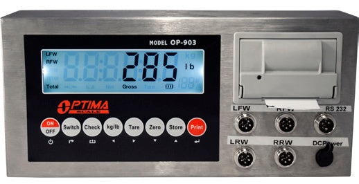 Optima Scale OP-903 Accumulation Indicator with Built-in Printer