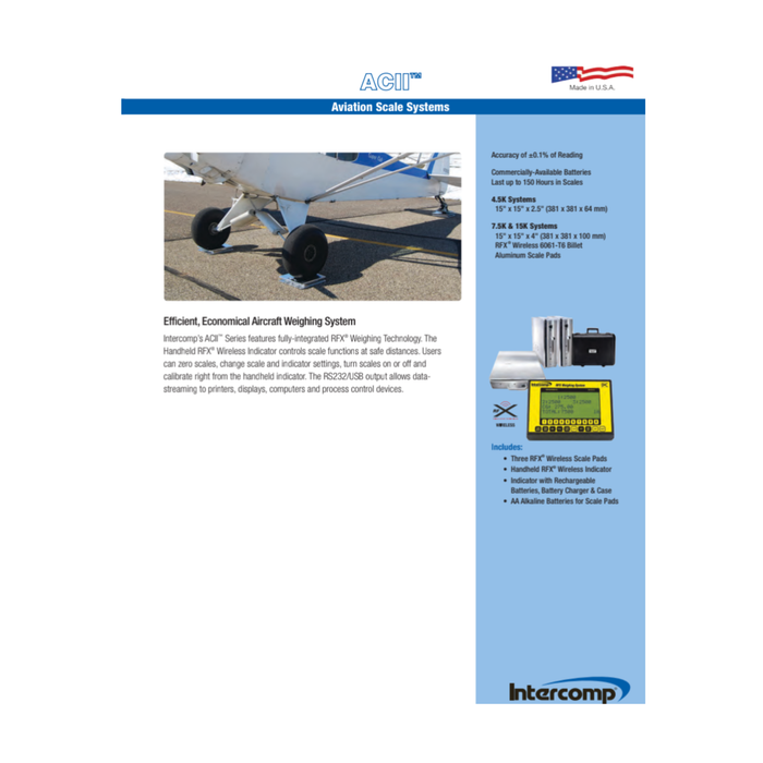 ACII™ Aviation Scale Systems