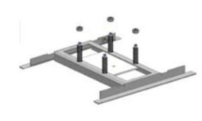 304 Stainless Steel Column With Attachment Bracket
