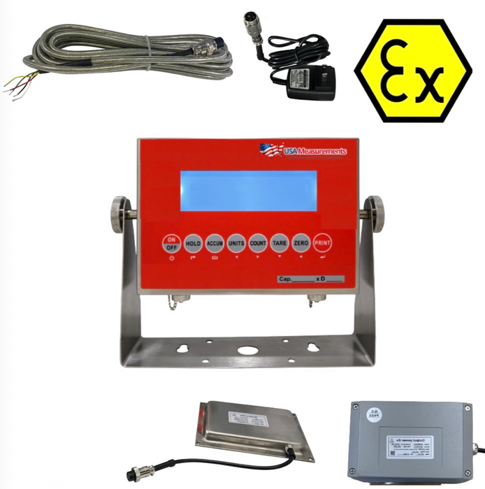 US-9011SS-EX Indicator with LCD Display (Intrinsically Safe)