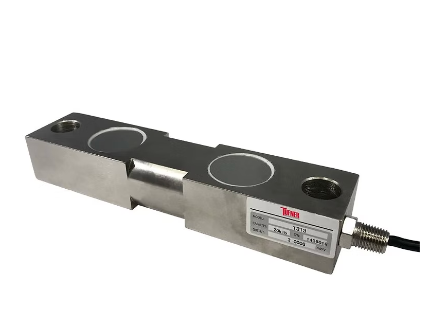 T313 Double-Ended Beam, NICKEL-PLATED Alloy Steel Load Cell | IP67