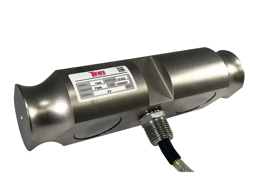 T345 Double-Ended Beam, NICKEL-PLATED Alloy steel &  Stainless Steel Load Cell | IP67/IP68, Welded Sealed