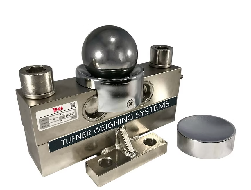 T360 Double-Ended Beam, NICKEL-PLATED Alloy Steel Load Cell | IP67