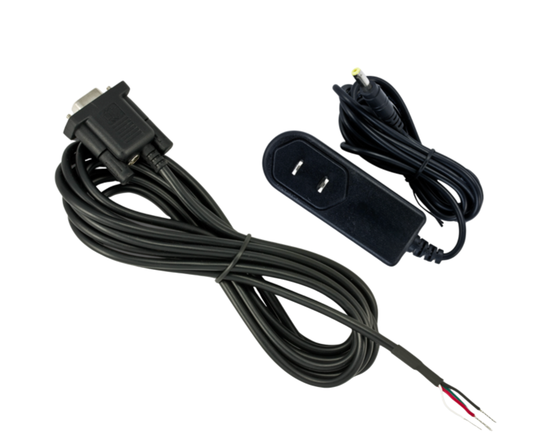 RS232 Serial Output & Direct Power Connect