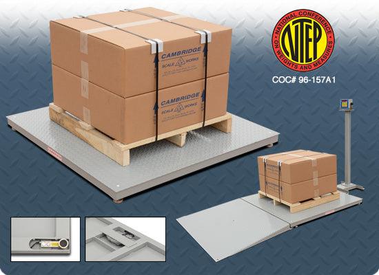 Cambridge Scale Works Model 660 Plus Series L0w Profile Scales For Industrial Weighing - Northline Scale