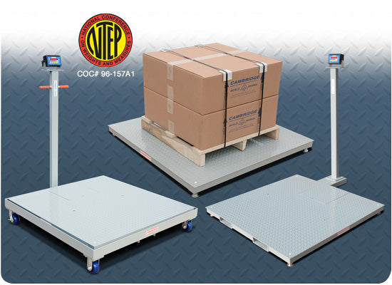 Cambridge Scale Works Model 660 Classic Series L0w Profile Scales For Industrial Weighing - Northline Scale
