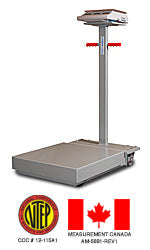 Cambridge Scale Works Model 640-P and 640-PS Portable Platform Scales - Northline Scale