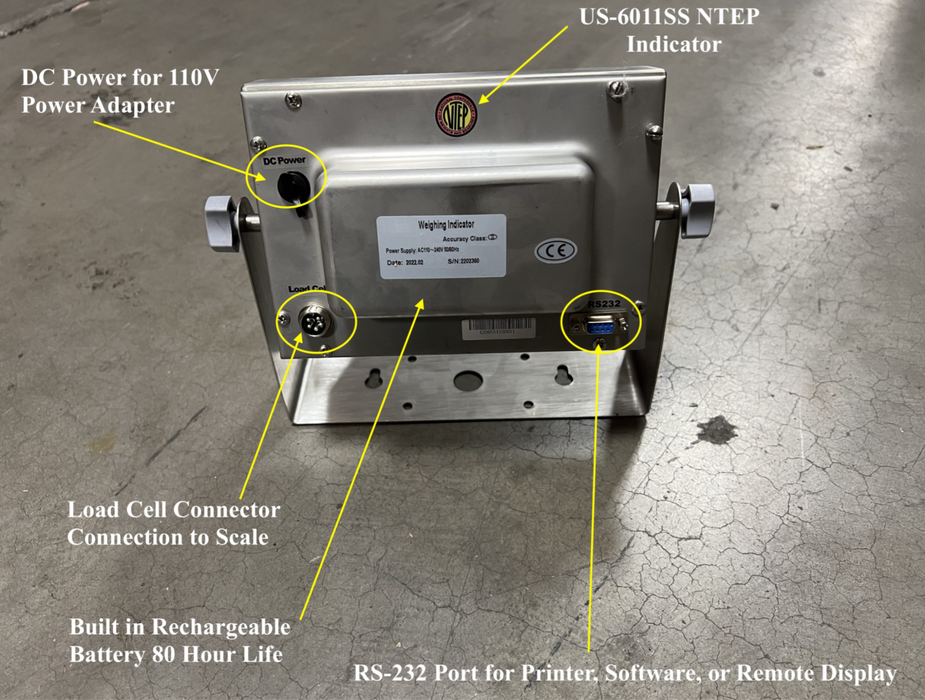 US-6011SS-R Digital Indicator with Set Point / Relay Output