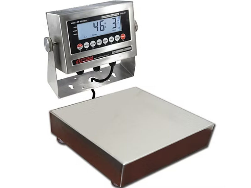 Optima Scale OP-915SS Stainless Steel Washdown Bench Scales For Industrial Weighing - Northline Scale