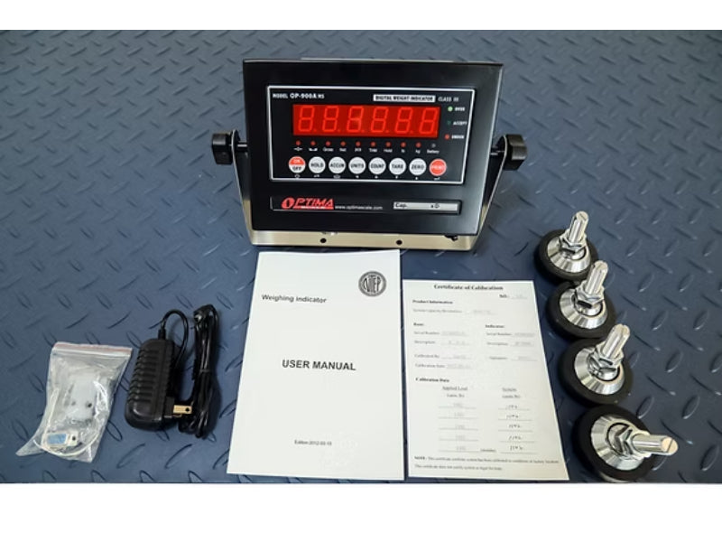 Optima Scale OP-916 NTEP Heavy Duty Floor Scales For Industrial Weighing - Northline Scale