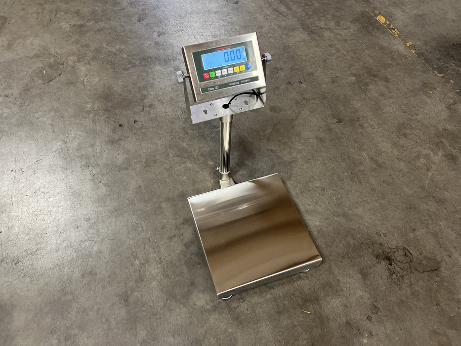 US-BT BenchTek Stainless Steel Floor Scale For Industrial Weighing - Northline Scale