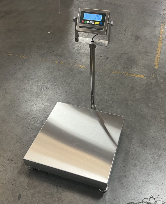 US-BT BenchTek Stainless Steel Floor Scale For Industrial Weighing - Northline Scale