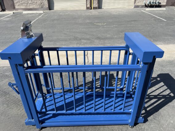 US-BC7120HD Big Blue Livestock Scale For Livestock Weighing - Northline Scale