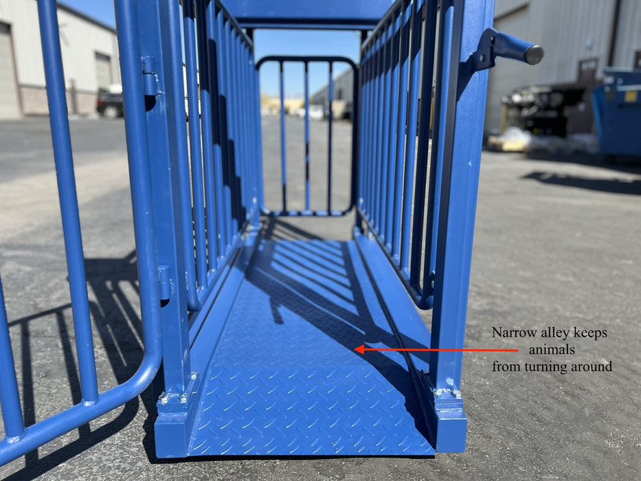 US-BC7120HD Big Blue Livestock Scale For Livestock Weighing - Northline Scale