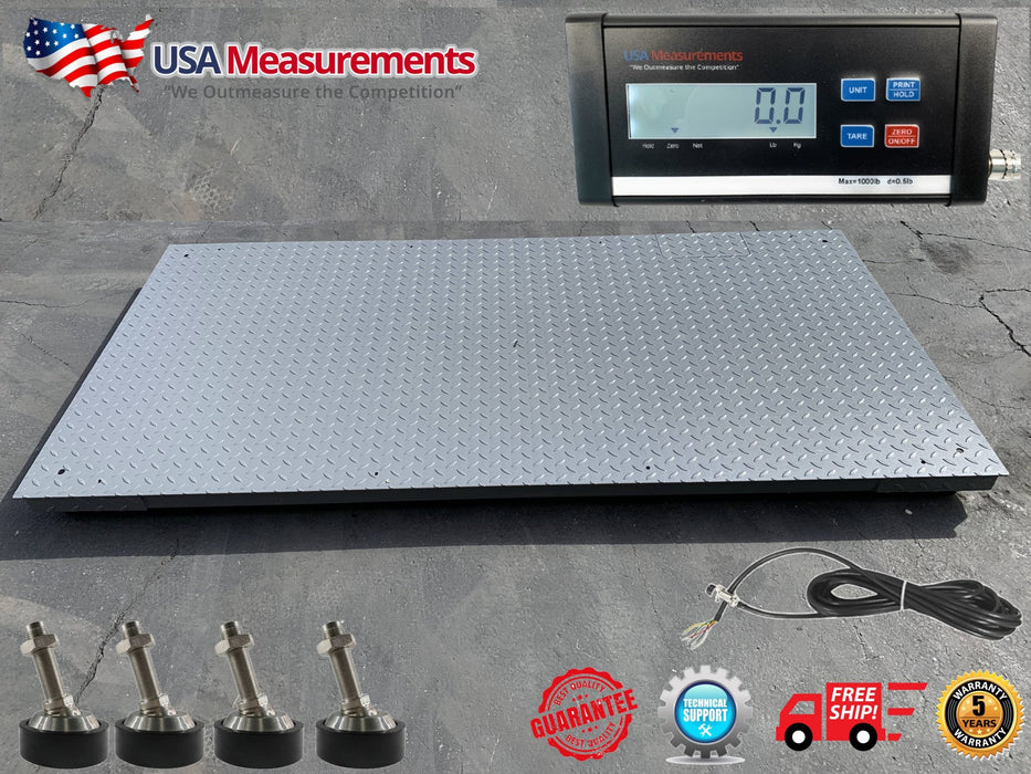 US-LS7839 Livestock Pro XL Cattle Scale For Livestock Weighing - Northline Scale