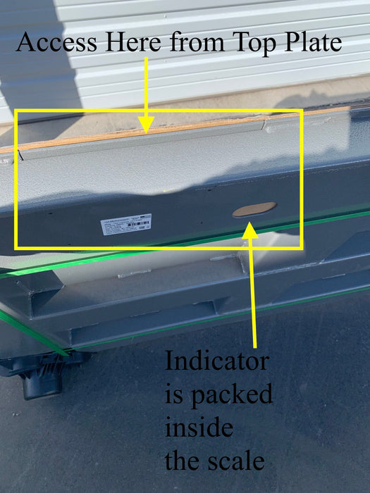 US-LS7839 Livestock Pro XL Cattle Scale For Livestock Weighing - Northline Scale