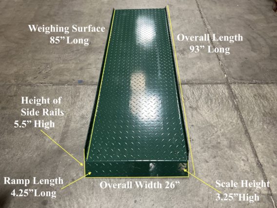 US-LS9326 Green Giant Cattle Livestock Scale For Livestock Weighing - Northline Scale