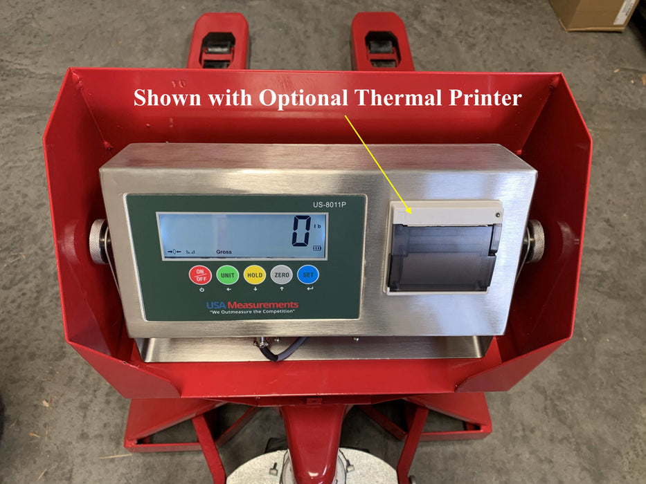 USA Measurements Easy Jack Pallet Jack Scale For Industrial Weighing - Northline Scale