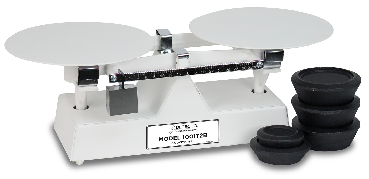 Detecto 1001/1002 Enamel Bakers Dough Scales