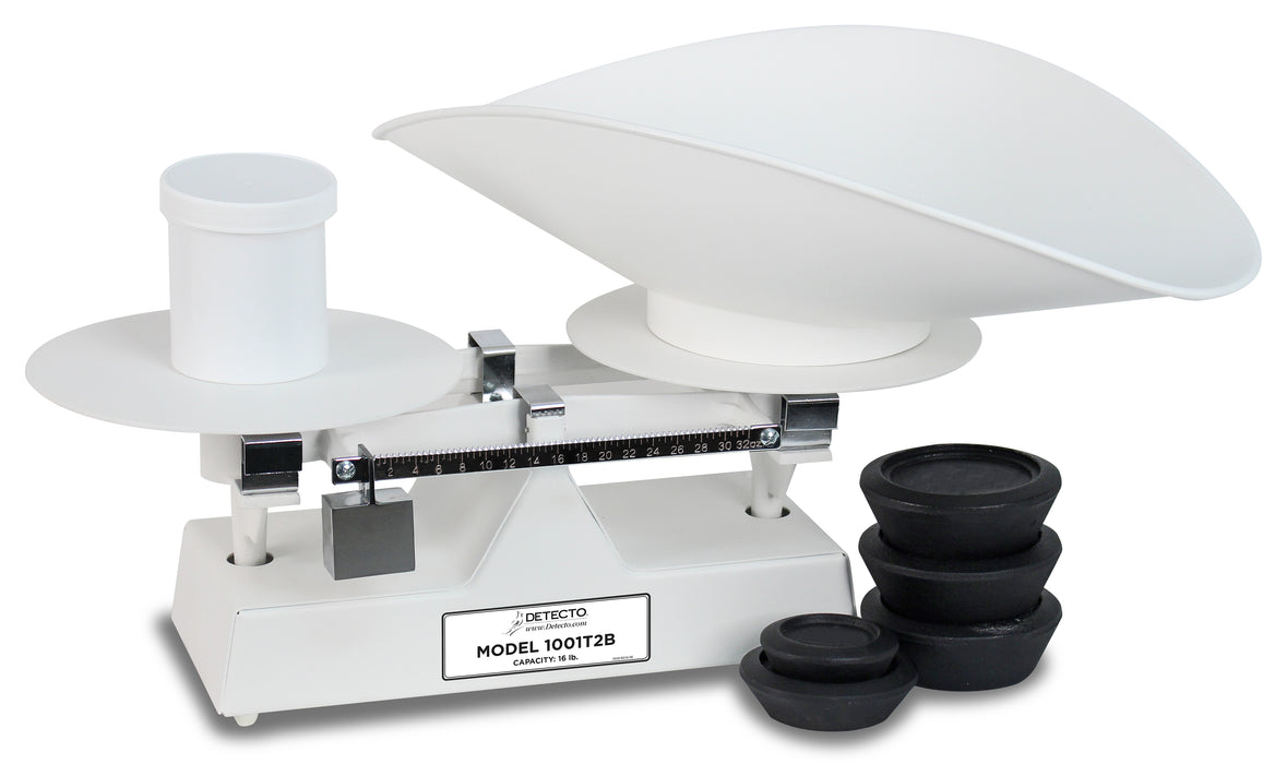 Detecto 1001/1002 Enamel Bakers Dough Scales