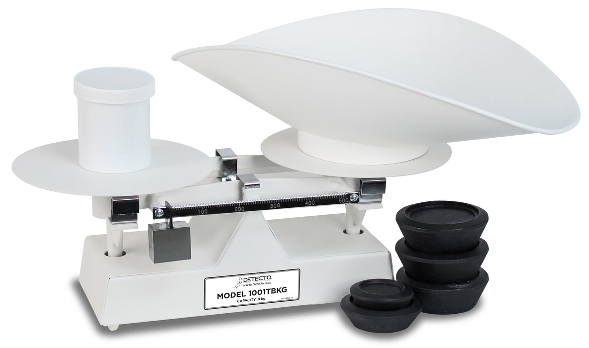 Detecto 1001/1002 Enamel Bakers Dough Scales