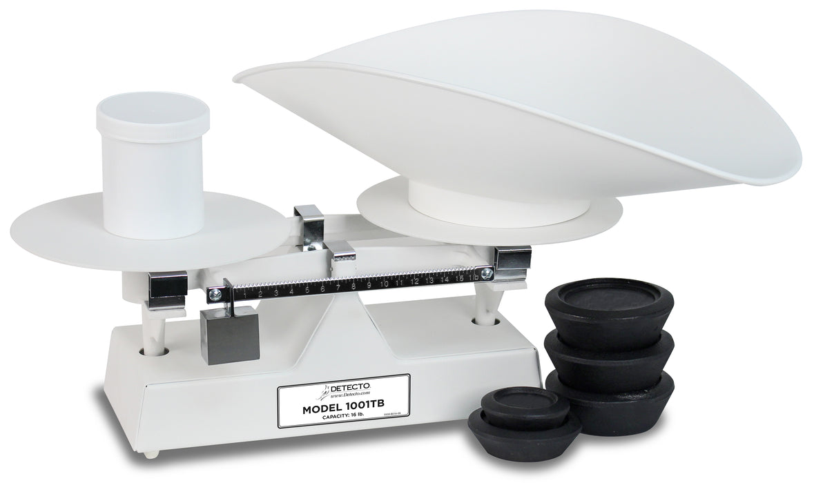 Detecto 1001/1002 Enamel Bakers Dough Scales