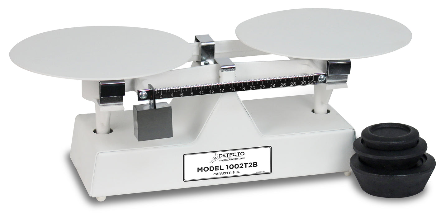 Detecto 1001/1002 Enamel Bakers Dough Scales