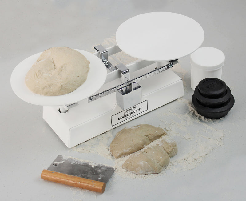 Detecto 1001/1002 Enamel Bakers Dough Scales
