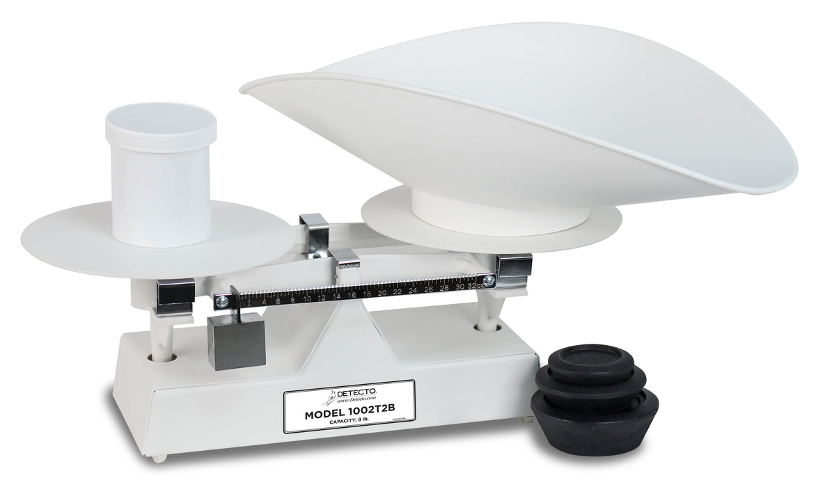 Detecto 1001/1002 Enamel Bakers Dough Scales