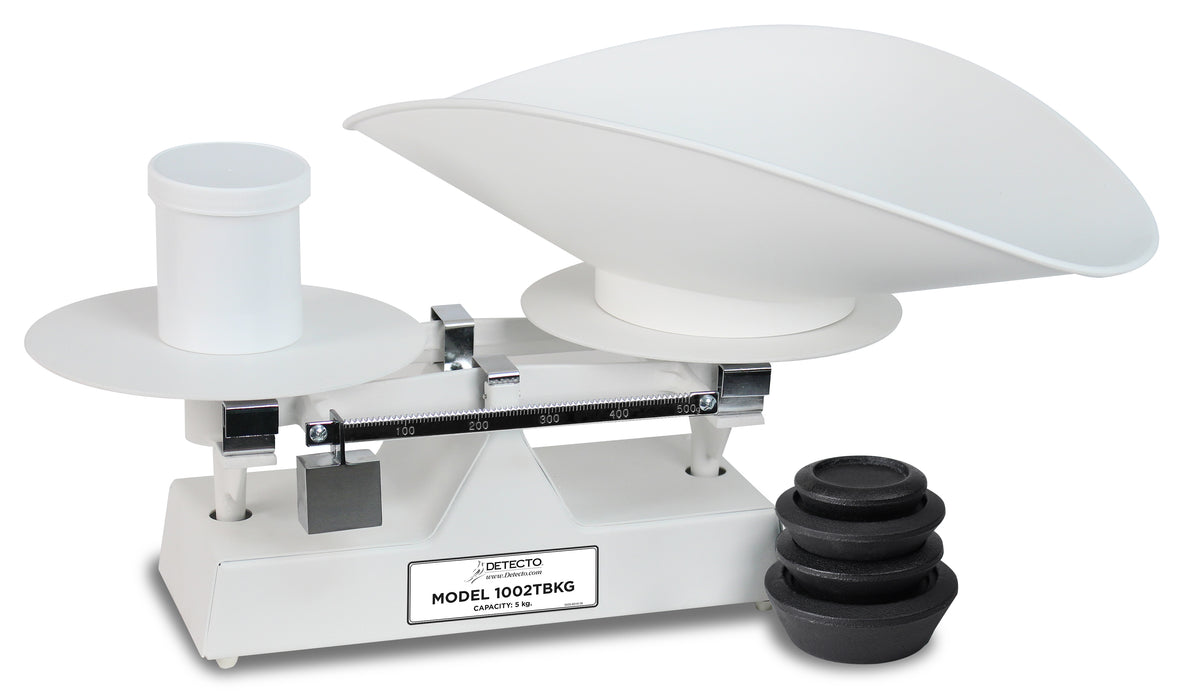 Detecto 1001/1002 Enamel Bakers Dough Scales