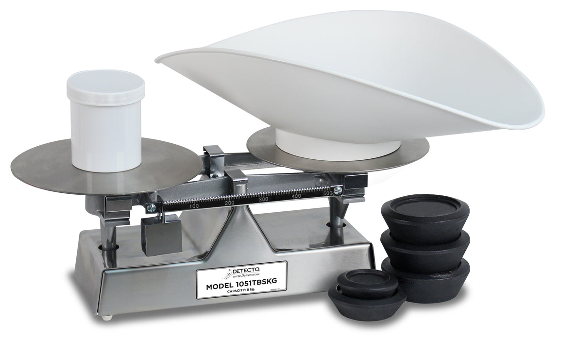Detecto 1051/1052 Stainless Bakers Dough Scales