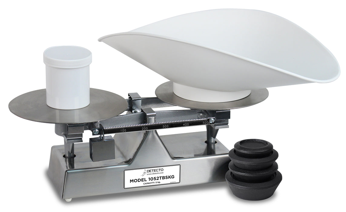 Detecto 1051/1052 Stainless Bakers Dough Scales