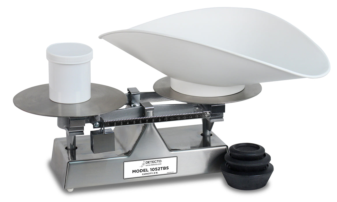 Detecto 1051/1052 Stainless Bakers Dough Scales