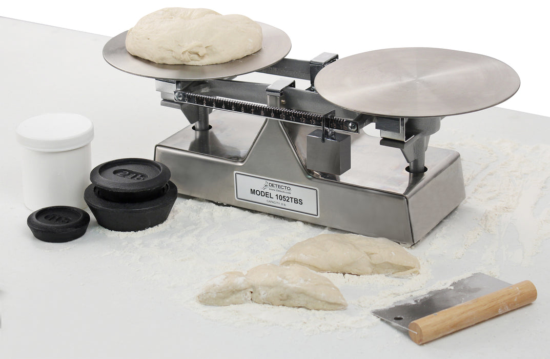 Detecto 1051/1052 Stainless Bakers Dough Scales