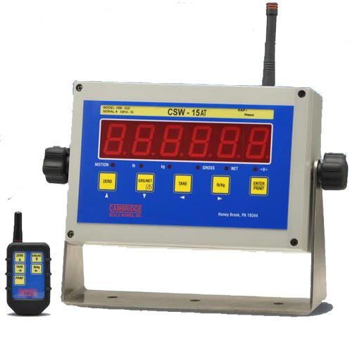 Cambridge CSW-15AT Wireless Remote Control Digital Indicator with 1.5” LED Display