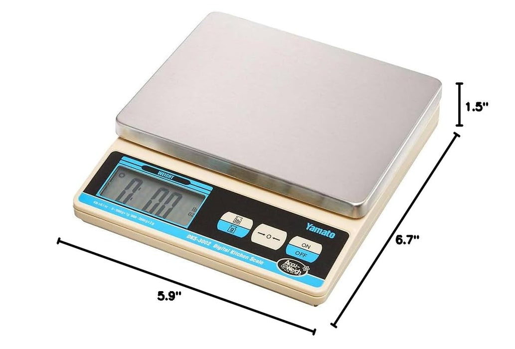 Yamato DKS-3002 Compact Kitchen Scale