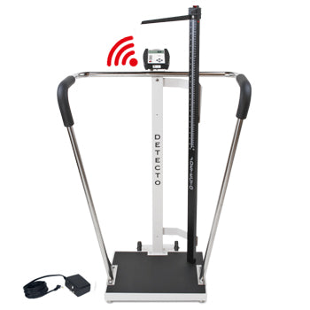 Detecto 6855MHR Digital Waist-High Stand-On Bariatric Scale