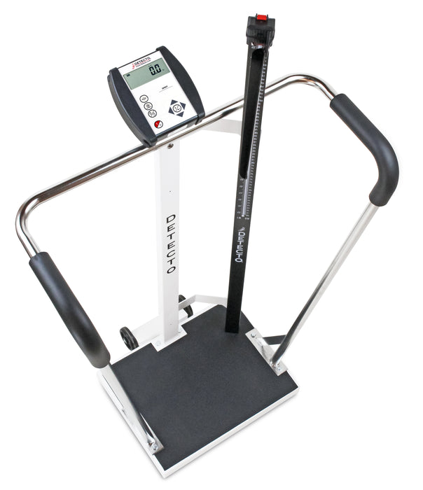 Detecto 6855MHR Digital Waist-High Stand-On Bariatric Scale