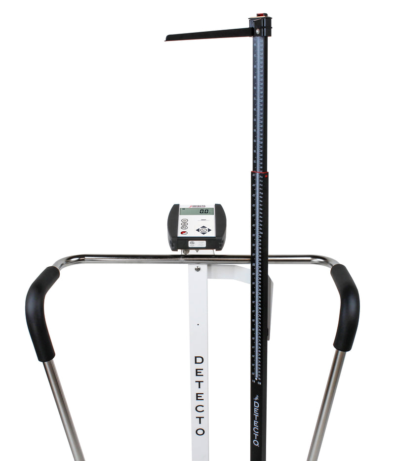 Detecto 6855MHR Digital Waist-High Stand-On Bariatric Scale