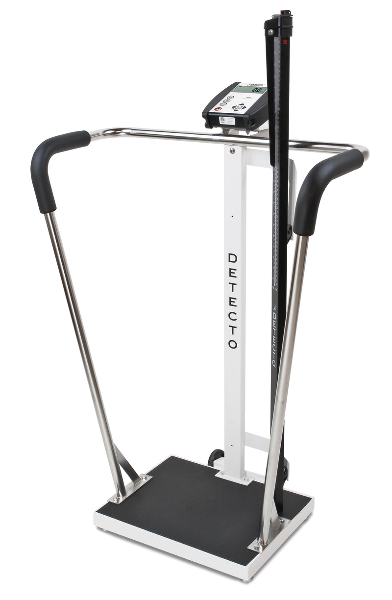 Detecto 6855MHR Digital Waist-High Stand-On Bariatric Scale