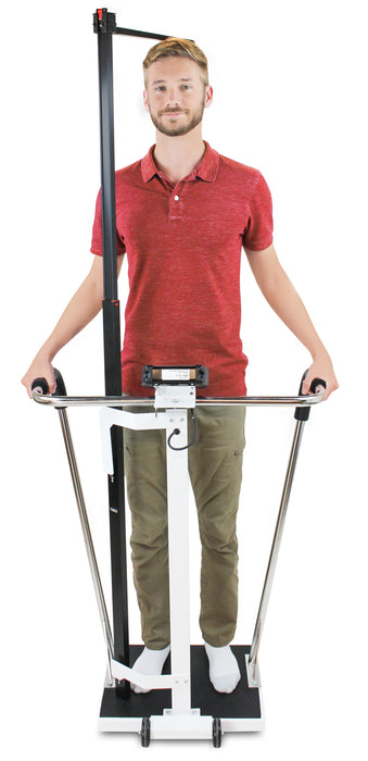 Detecto 6855MHR Digital Waist-High Stand-On Bariatric Scale