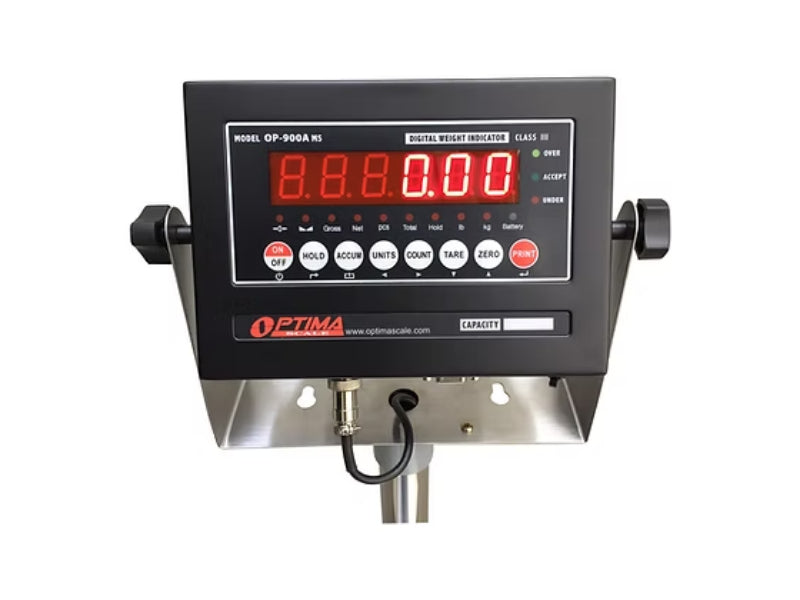 Optima Scale OP-915 Portable Bench Scales For Industrial Weighing