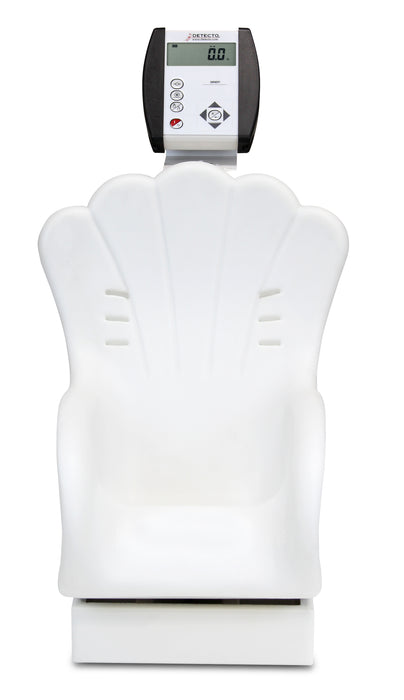Detecto 8432-CH Digital Pediatric Scales with Inclined Chair Seat