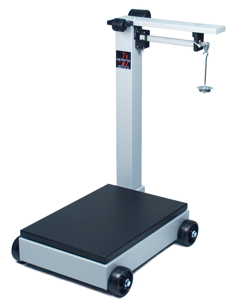 Detecto 854F Series Portable Weigh Beam Mechanical Floor Scale