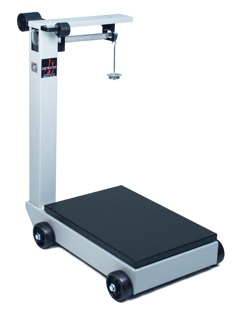 Detecto 854F Series Portable Weigh Beam Mechanical Floor Scale