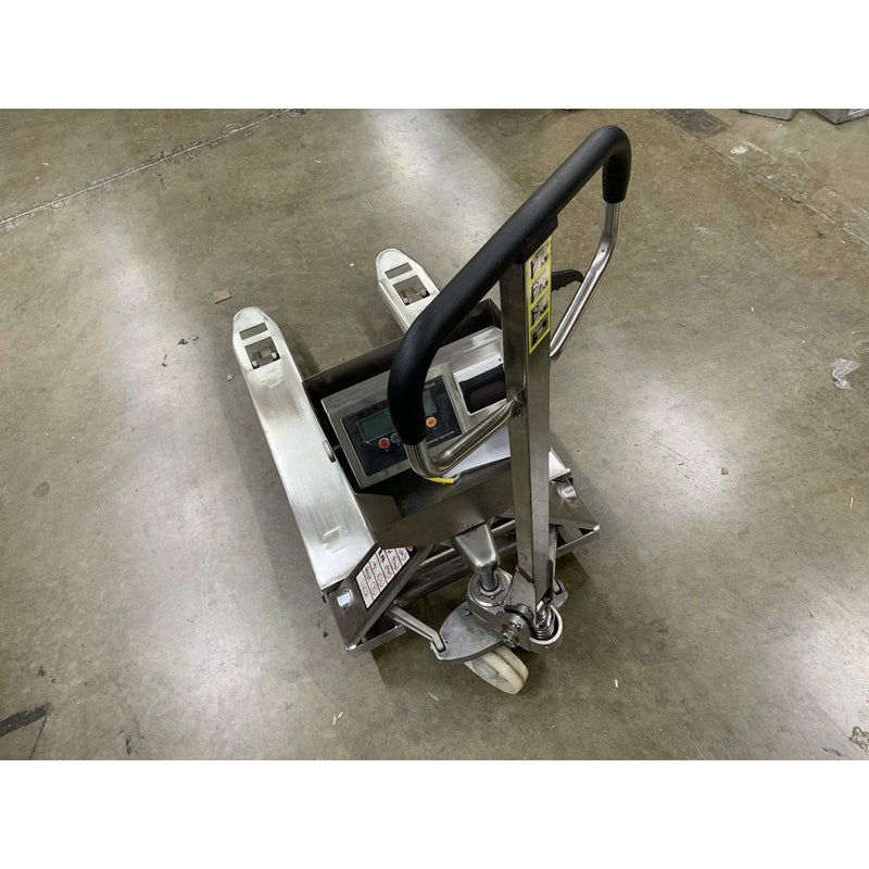 SL-3300-SS-PJP (Stainless Steel) Pallet Jack With Built-In Scale AND Printer l 3300 lb Capacity
