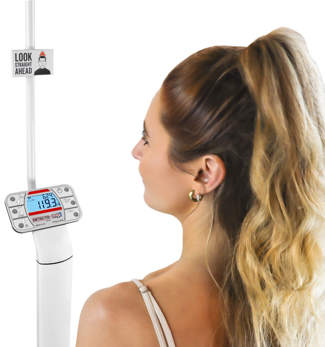 Detecto apex Digital Physician Scales with Sonar Height Rods