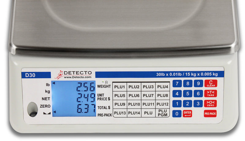 Detecto D Series Digital Price Computing Scales