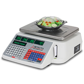 Detecto DL Series Price Computing Scale with Integral Printer